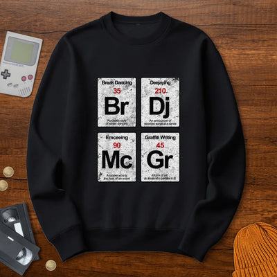 Elements of HipHop - Sweatshirt - Throwback Paradise