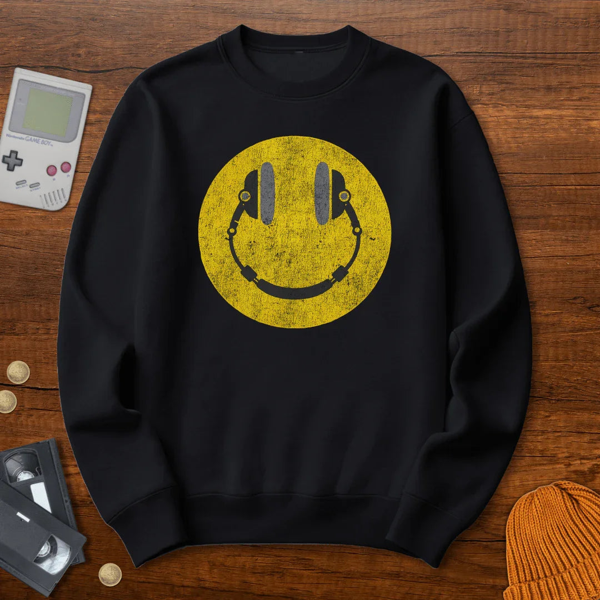 Happy Face - Sweatshirt