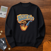 Printify Sweatshirt S / Black Hashpipe - Sweatshirt