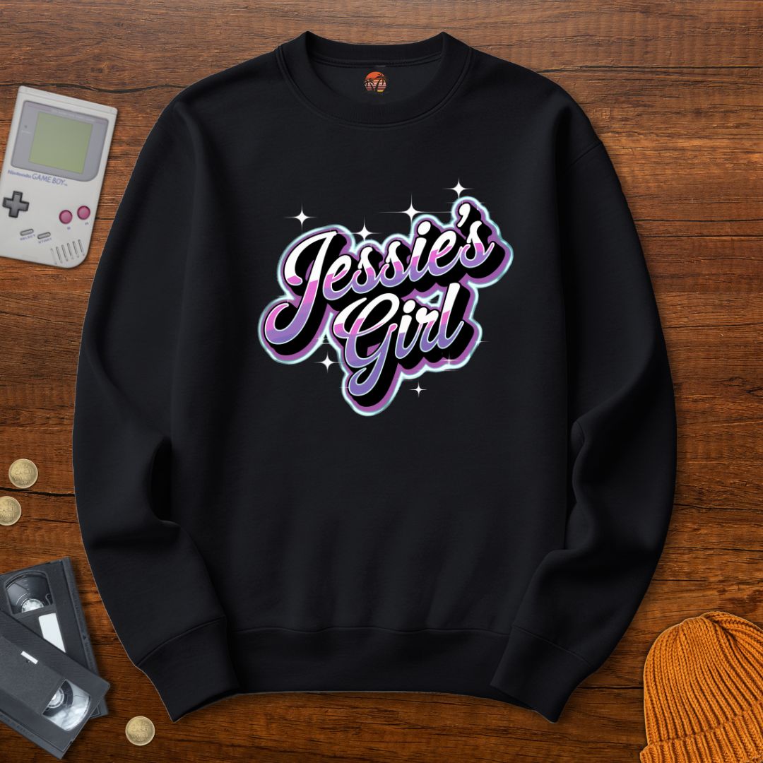 Printify Sweatshirt S / Black Jessie's Girl - Sweatshirt