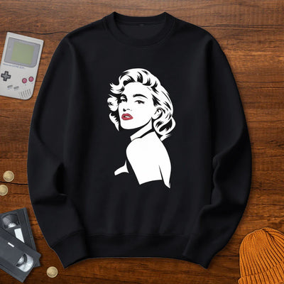 Material Girl - Sweatshirt - Throwback Paradise