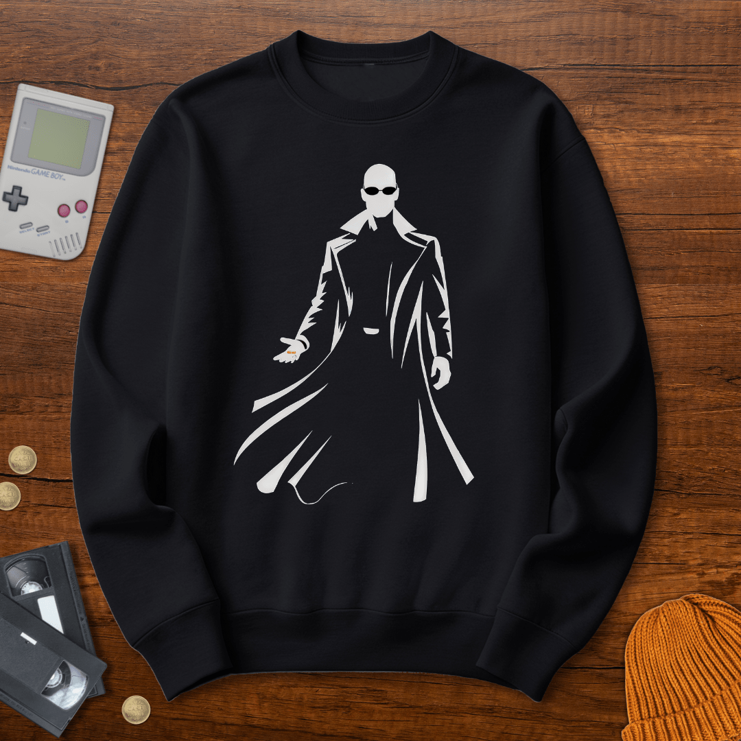 Printify Sweatshirt S / Black Morphius - Sweatshirt