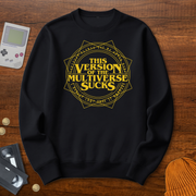 Printify Sweatshirt S / Black Multiverse - Sweatshirt