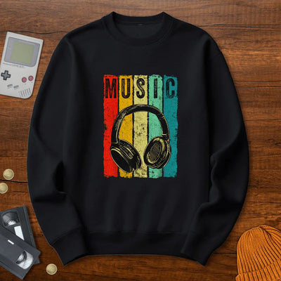 MUSIC - Sweatshirt - Throwback Paradise