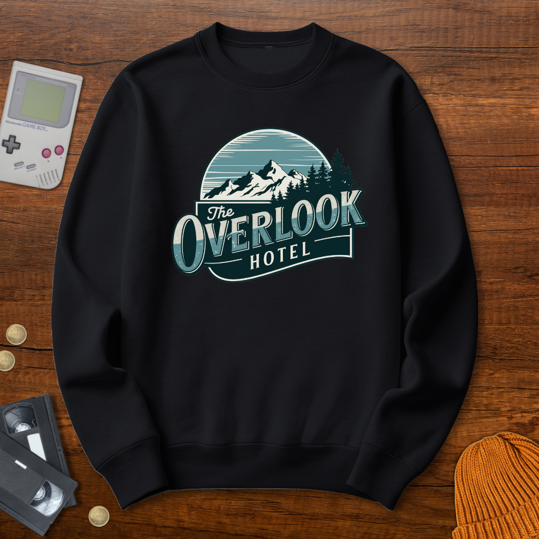 Printify Sweatshirt S / Black Overlook Hotel - Sweatshirt