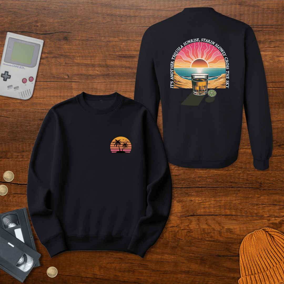 Printify Sweatshirt S / Black Paradise - Sweatshirt