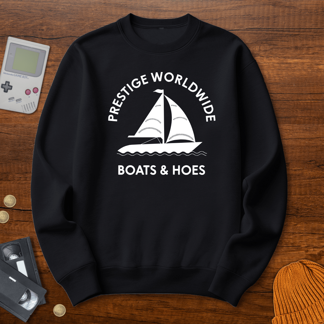 Printify Sweatshirt S / Black Prestige Worldwide - Sweatshirt