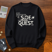 Printify Sweatshirt S / Black Procrastination - Sweatshirt