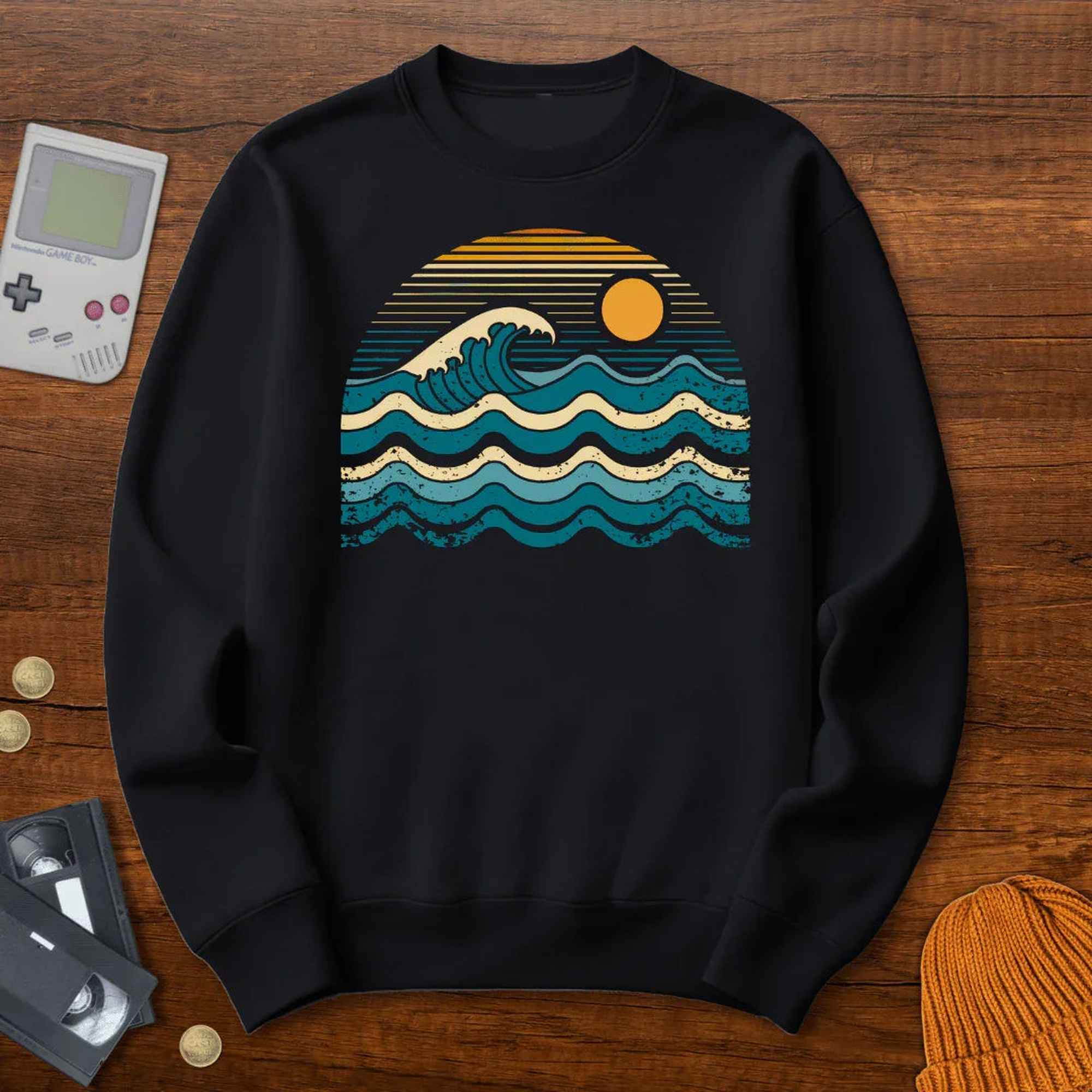 Retro Waves - Sweatshirt