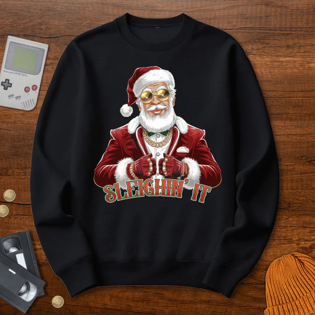 Sleighin It - Sweatshirt - Throwback Paradise