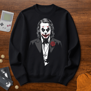 Printify Sweatshirt S / Black Smile - Sweatshirt