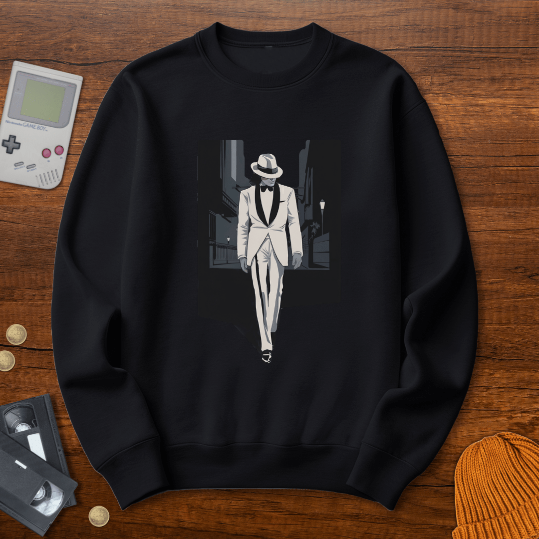 Printify Sweatshirt S / Black Smooth Criminal - Sweatshirt