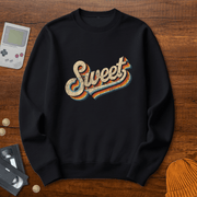 Printify Sweatshirt S / Black Sweet - Sweatshirt