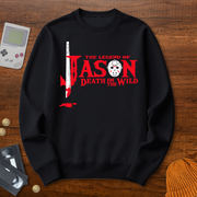 Printify Sweatshirt S / Black The Legend of Jason - Sweatshirt