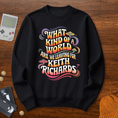 What kind of world - Sweatshirt - Throwback Paradise