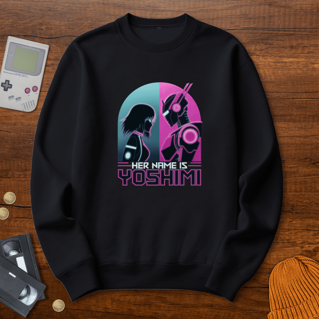 Printify Sweatshirt S / Black Yoshimi - Sweatshirt