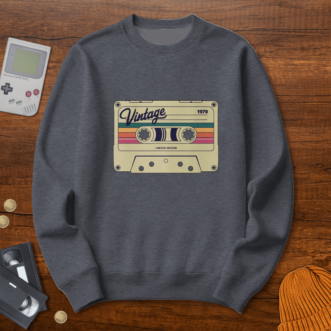 Printify Sweatshirt S / Graphite Heather 1979 - Sweatshirt