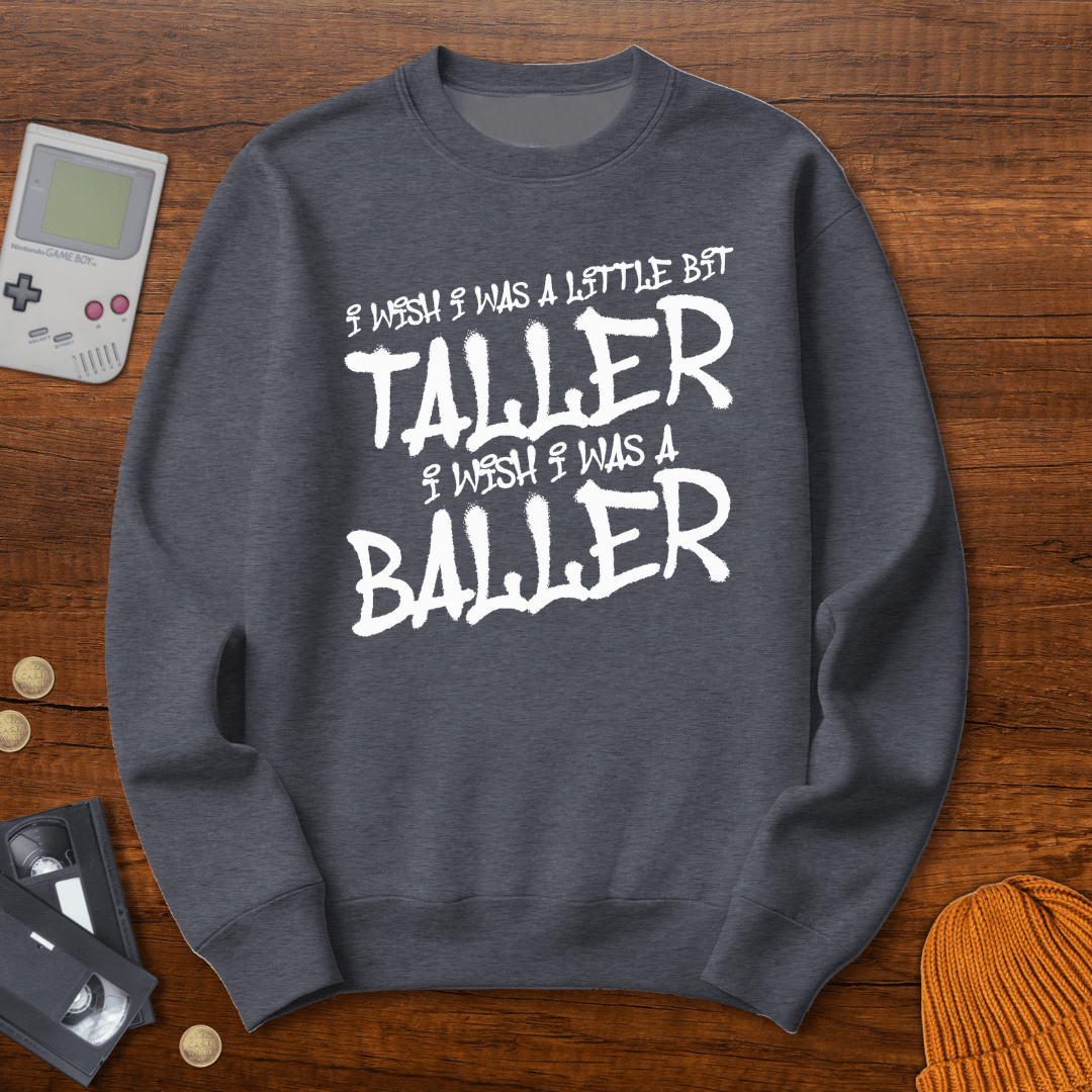 Printify Sweatshirt S / Graphite Heather Baller - Sweatshirt