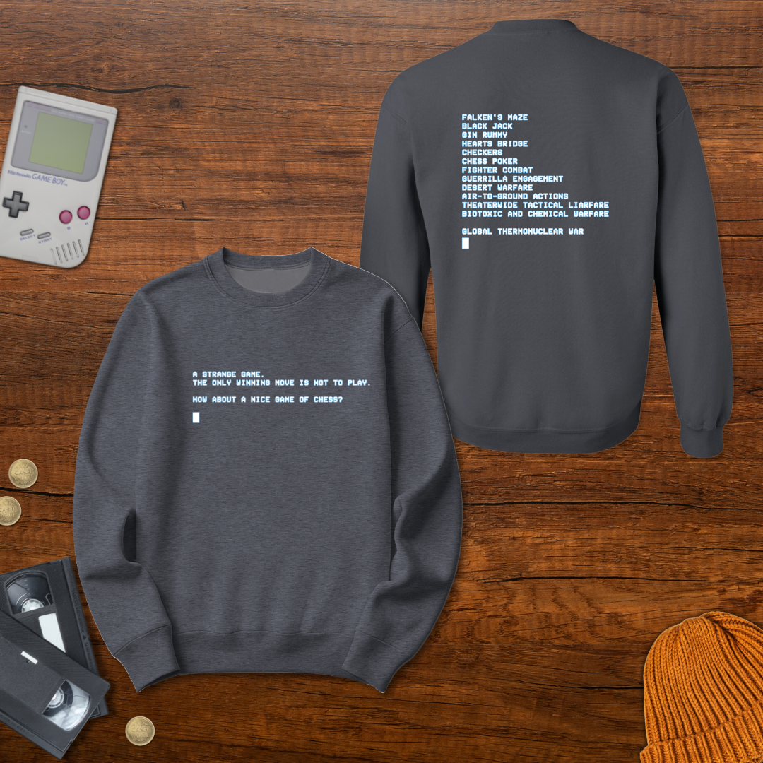 Printify Sweatshirt S / Graphite Heather Chess - Sweatshirt