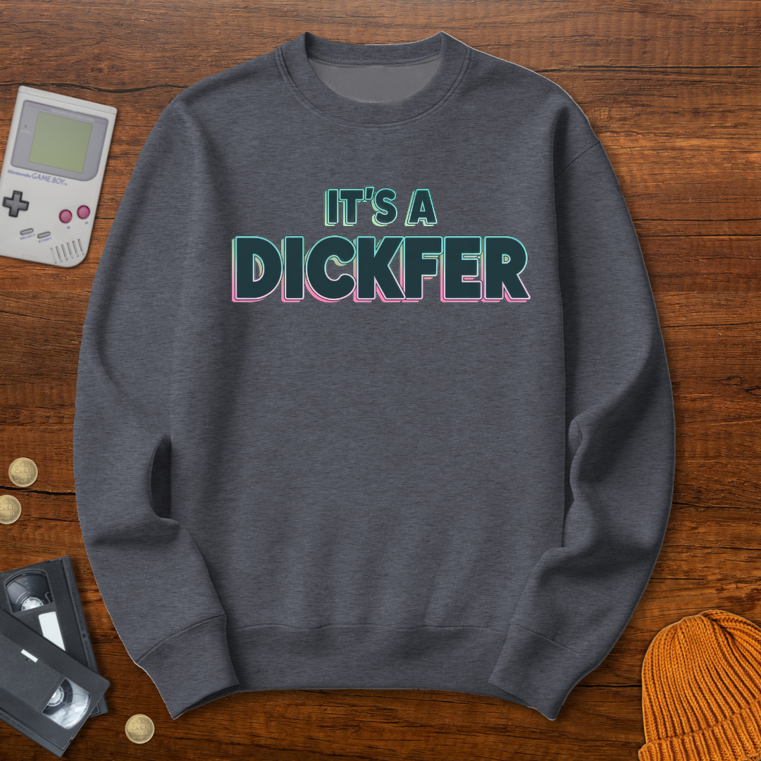 Printify Sweatshirt S / Graphite Heather Dickfer - Sweatshirt