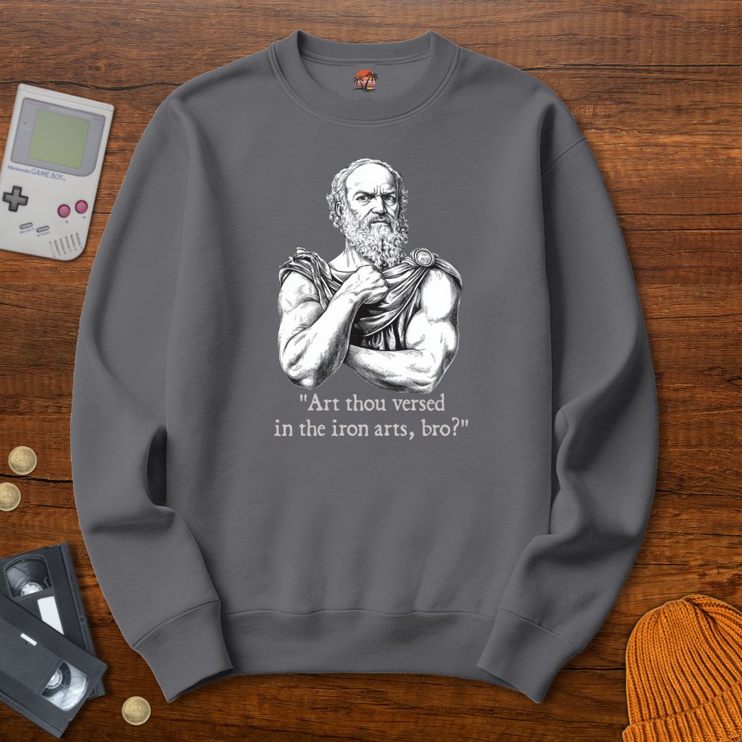 Printify Sweatshirt S / Graphite Heather Dost Thou Lift - Sweatshirt