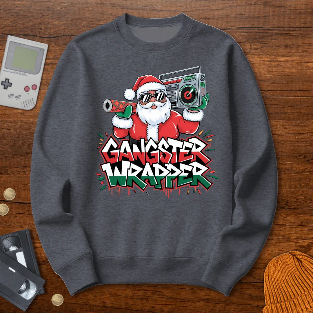 Gangster Wrapper - Sweatshirt - Throwback Paradise