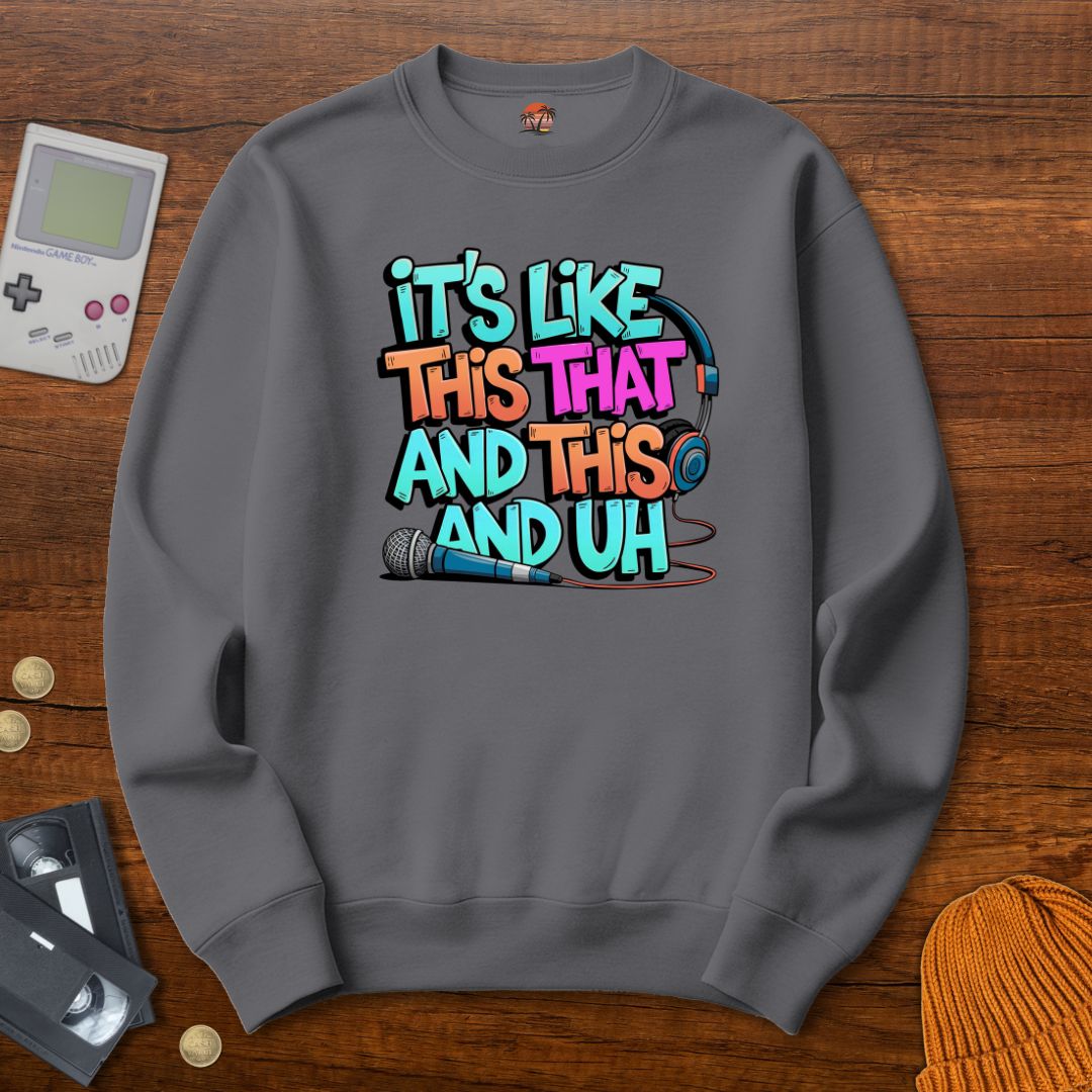 Printify Sweatshirt S / Graphite Heather GThang- Sweatshirt