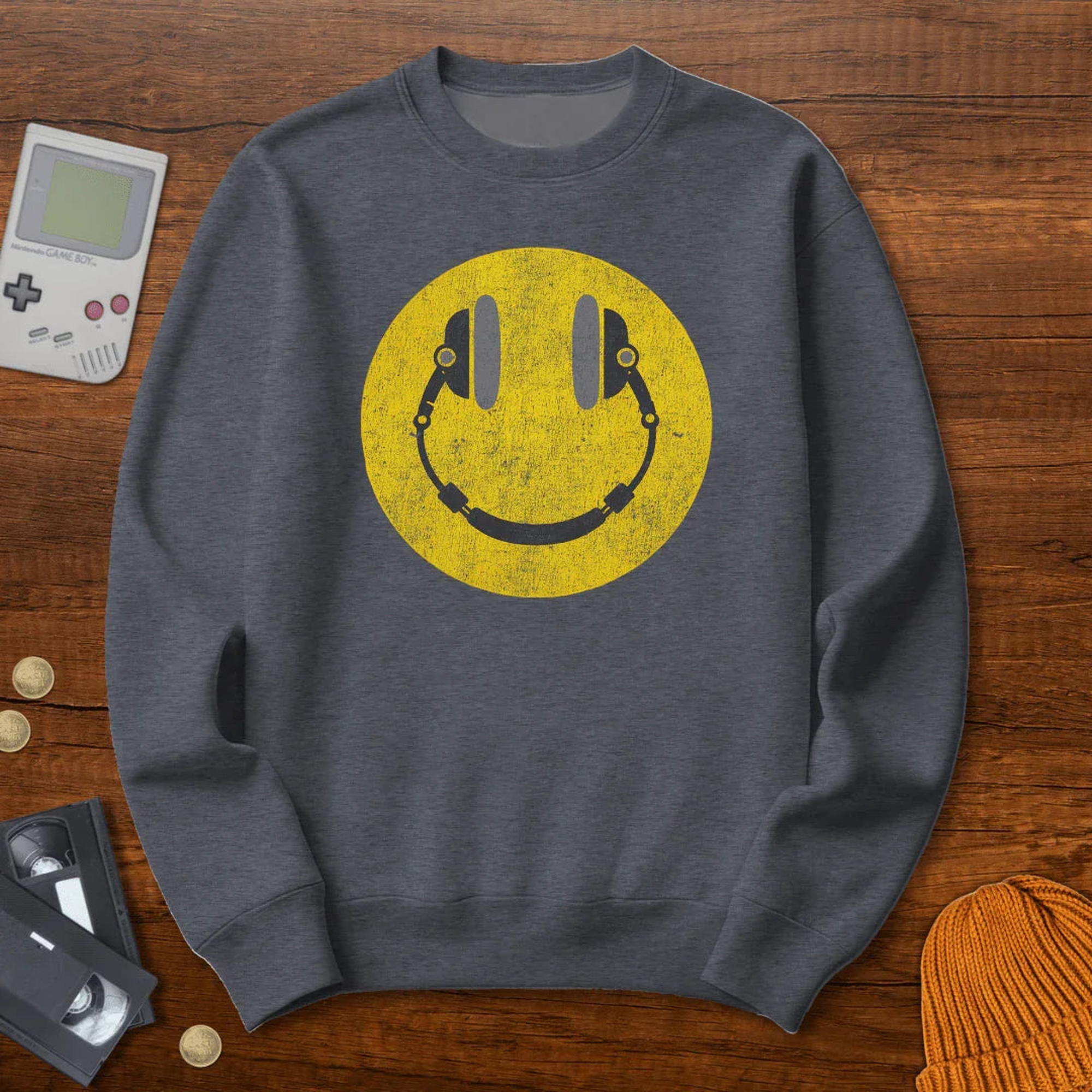 Happy Face - Sweatshirt