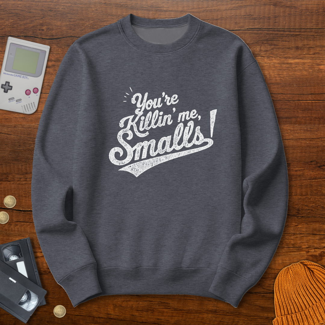 Printify Sweatshirt S / Graphite Heather Killing me smalls - Sweatshirt