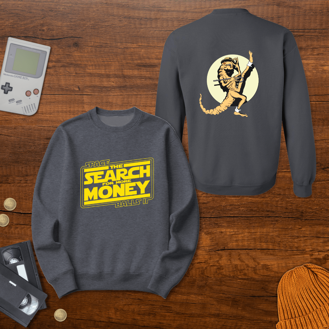 Printify Sweatshirt S / Graphite Heather May the Schwartz Fund You - Sweatshirt