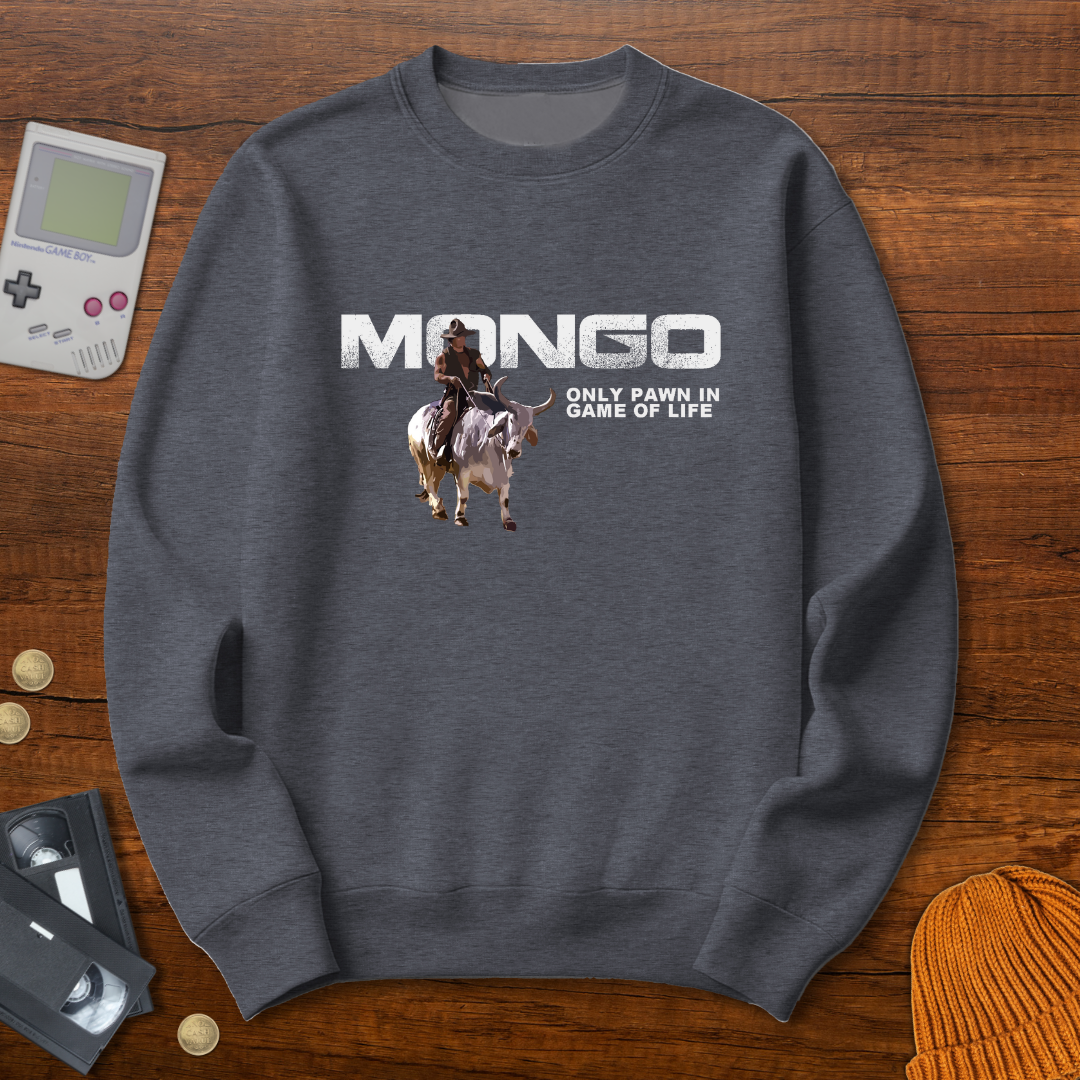 Printify Sweatshirt S / Graphite Heather Mongo - Sweatshirt
