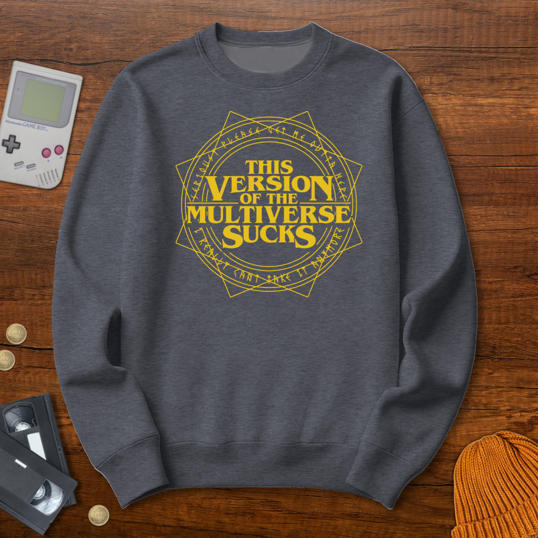 Printify Sweatshirt S / Graphite Heather Multiverse - Sweatshirt