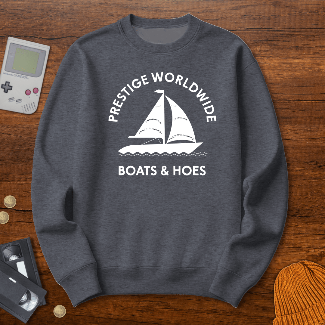 Printify Sweatshirt S / Graphite Heather Prestige Worldwide - Sweatshirt