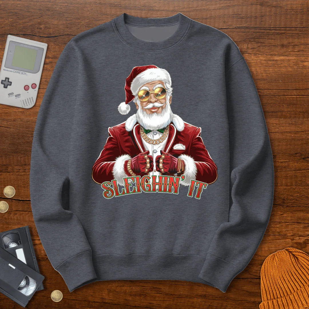 Sleighin It - Sweatshirt - Throwback Paradise