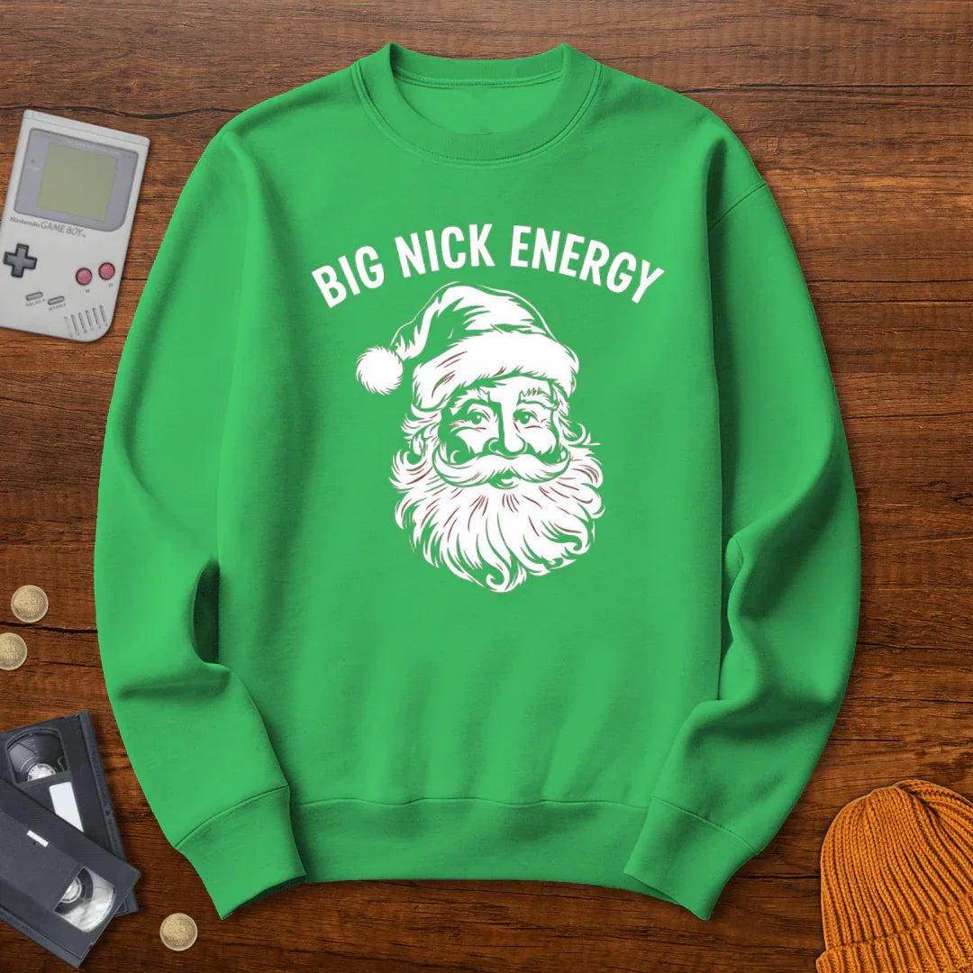 Big Nick Energy - Sweatshirt - Throwback Paradise