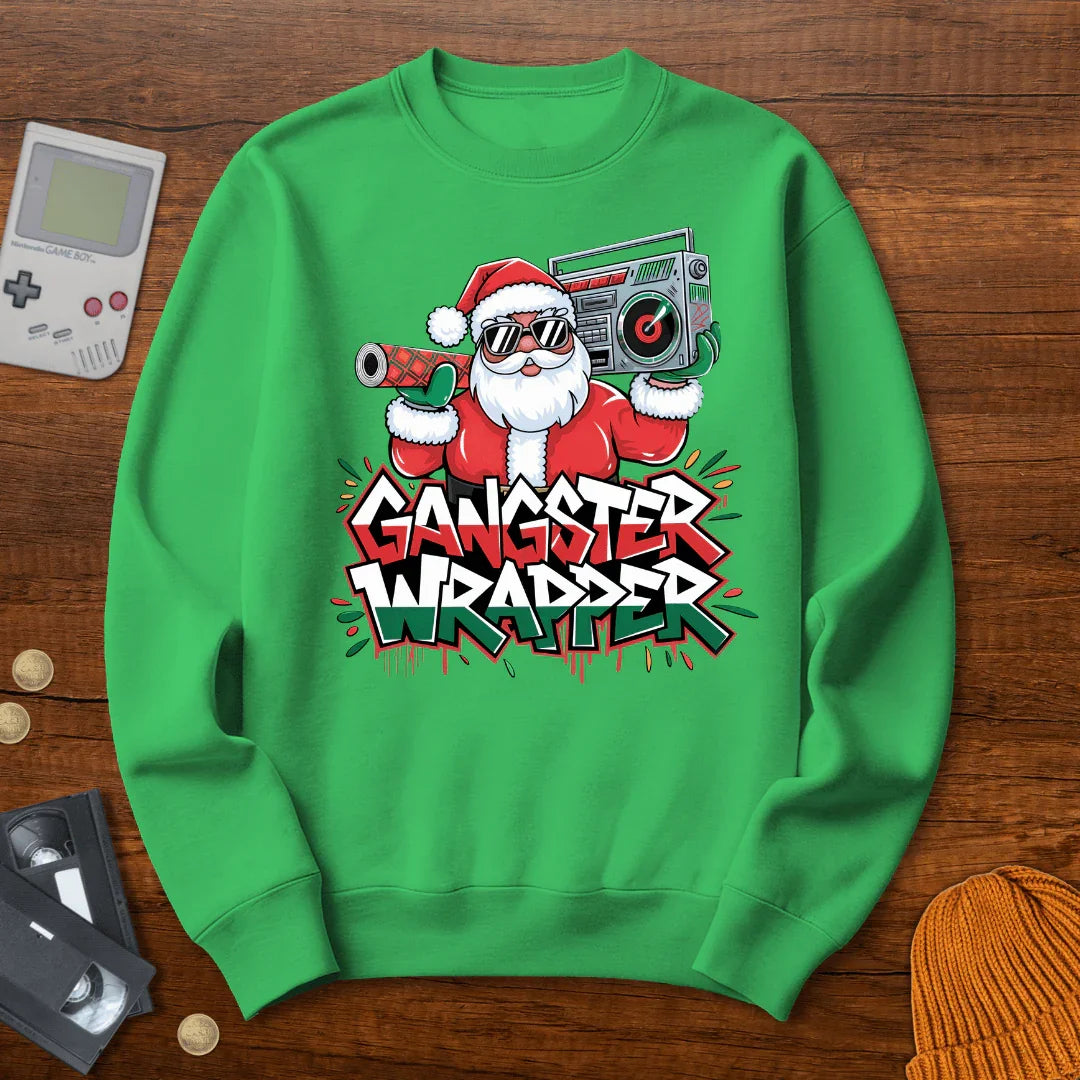 Gangster Wrapper - Sweatshirt - Throwback Paradise