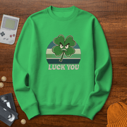 Printify Sweatshirt S / Irish Green LuckYou - Sweatshirt