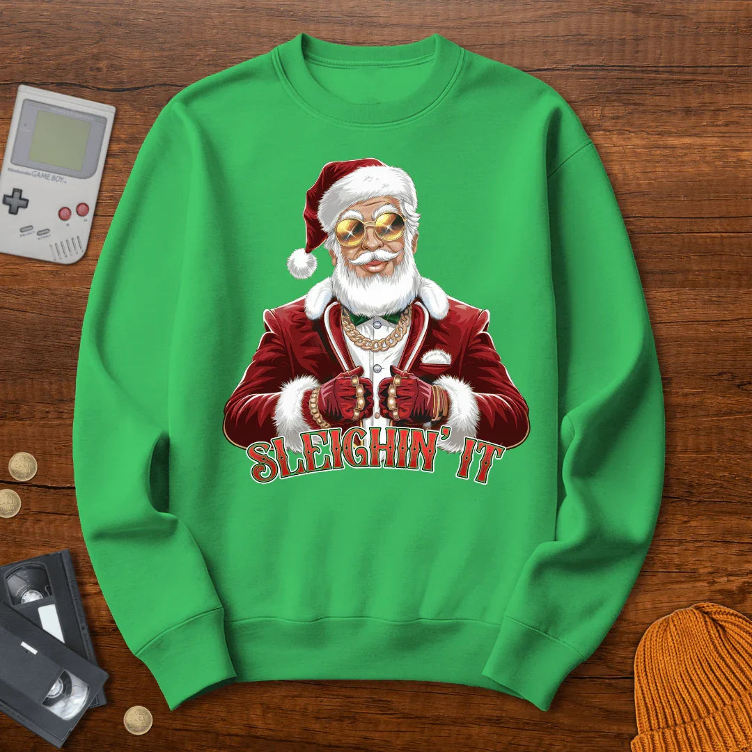 Sleighin It - Sweatshirt - Throwback Paradise