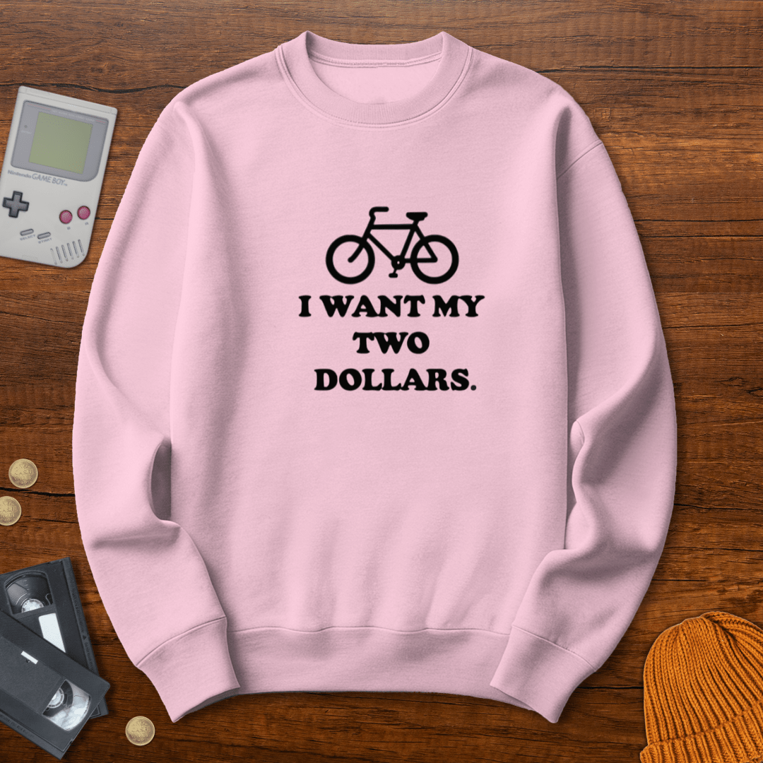 Printify Sweatshirt S / Light Pink 2 dollars - Sweatshirt