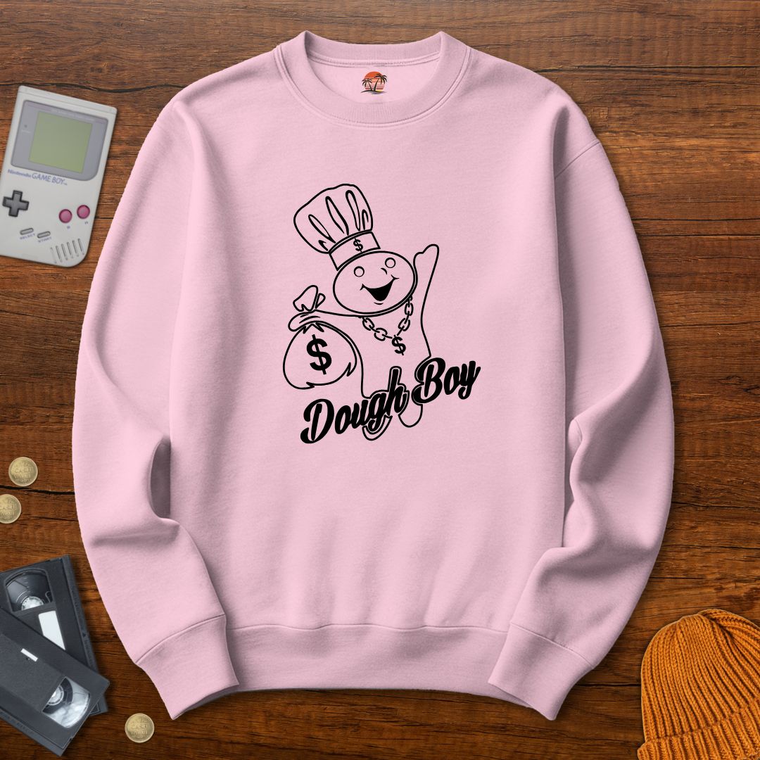 Printify Sweatshirt S / Light Pink DoughBoy - Sweatshirt