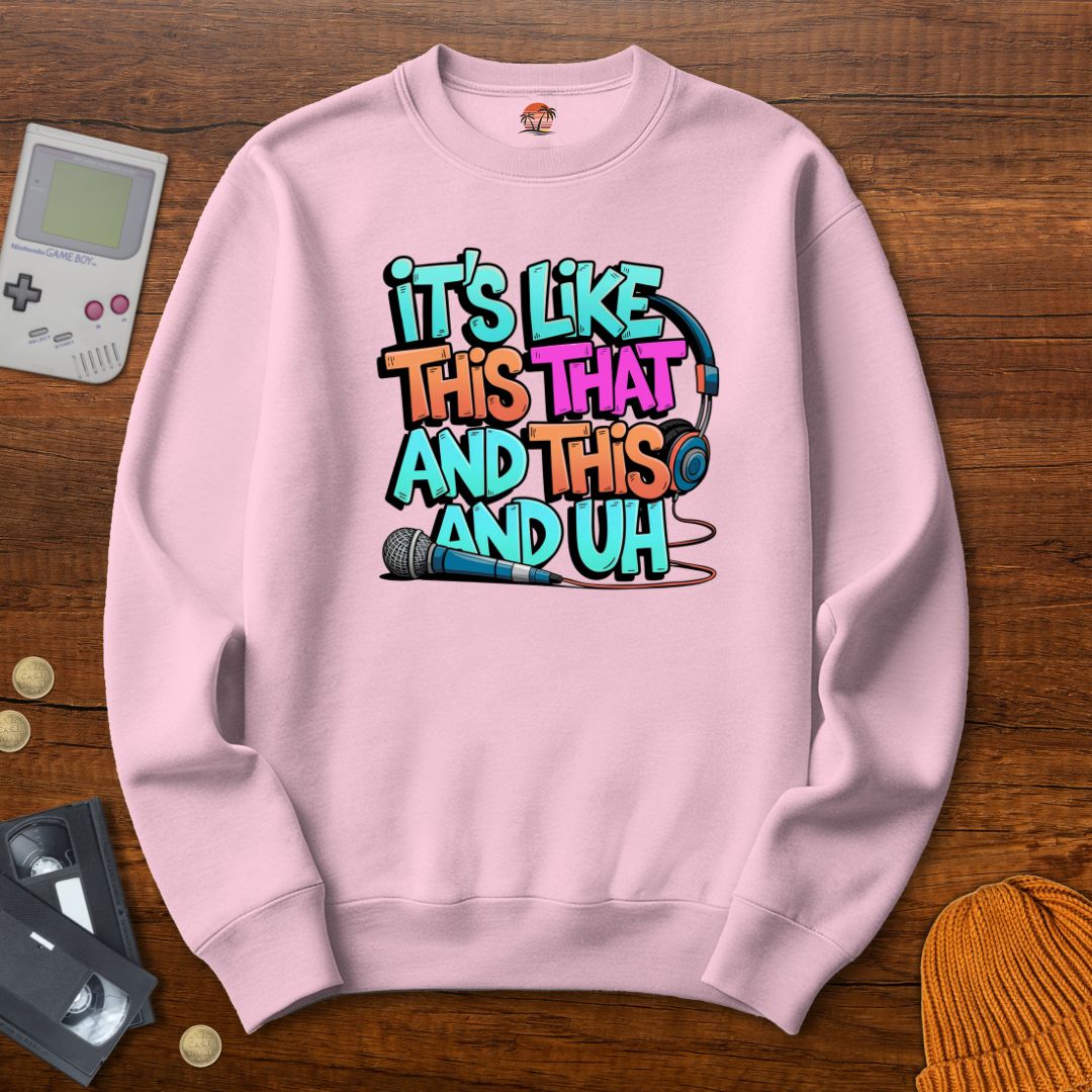 Printify Sweatshirt S / Light Pink GThang- Sweatshirt