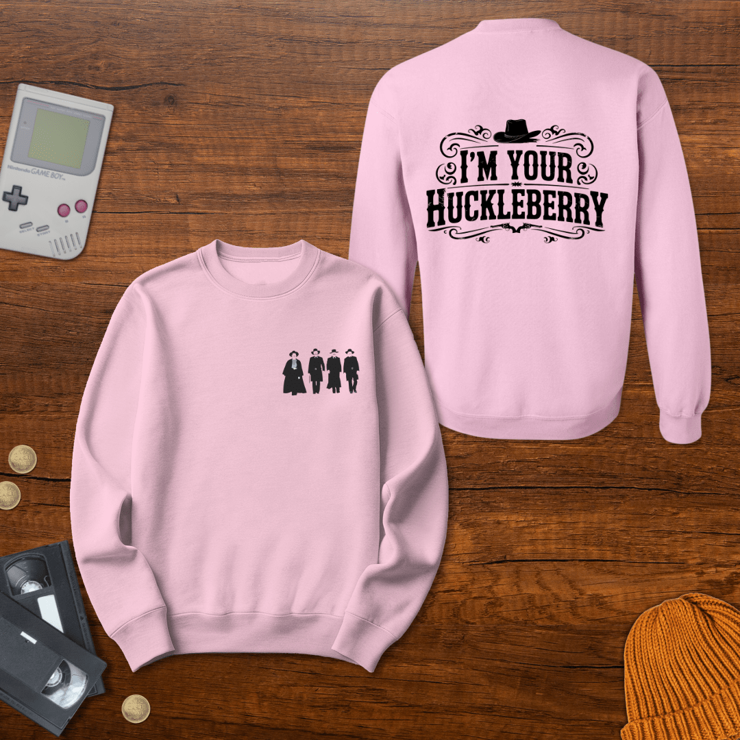 Printify Sweatshirt S / Light Pink Huckleberry - Sweatshirt