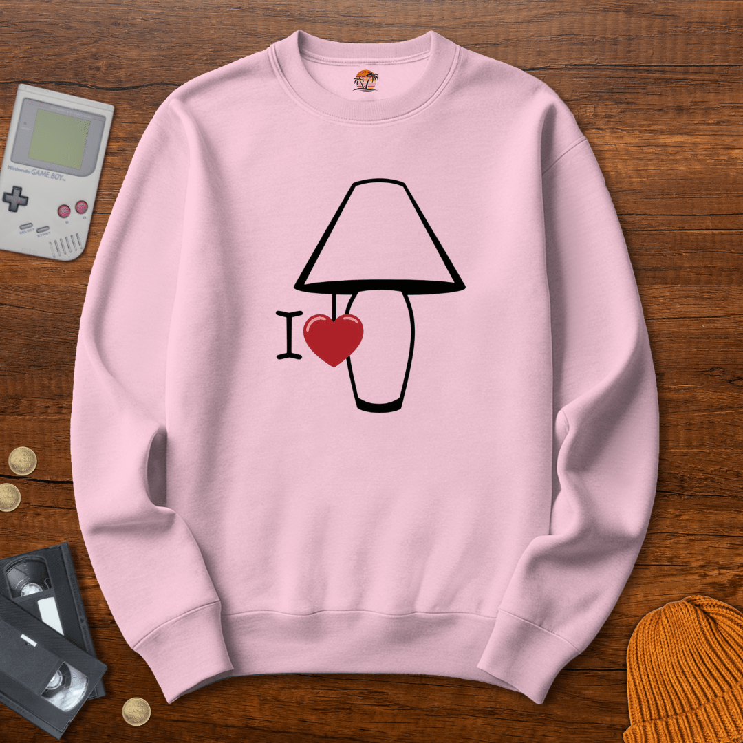 Printify Sweatshirt S / Light Pink Lamp - Sweatshirt