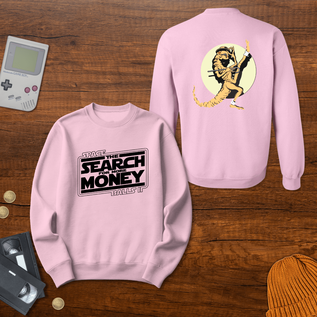 Printify Sweatshirt S / Light Pink May the Schwartz Fund You - Sweatshirt