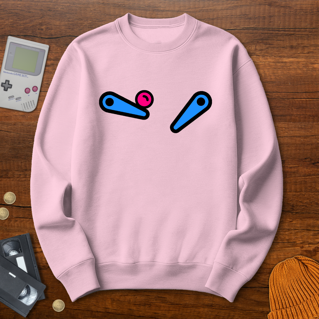Printify Sweatshirt S / Light Pink pinball - Sweatshirt