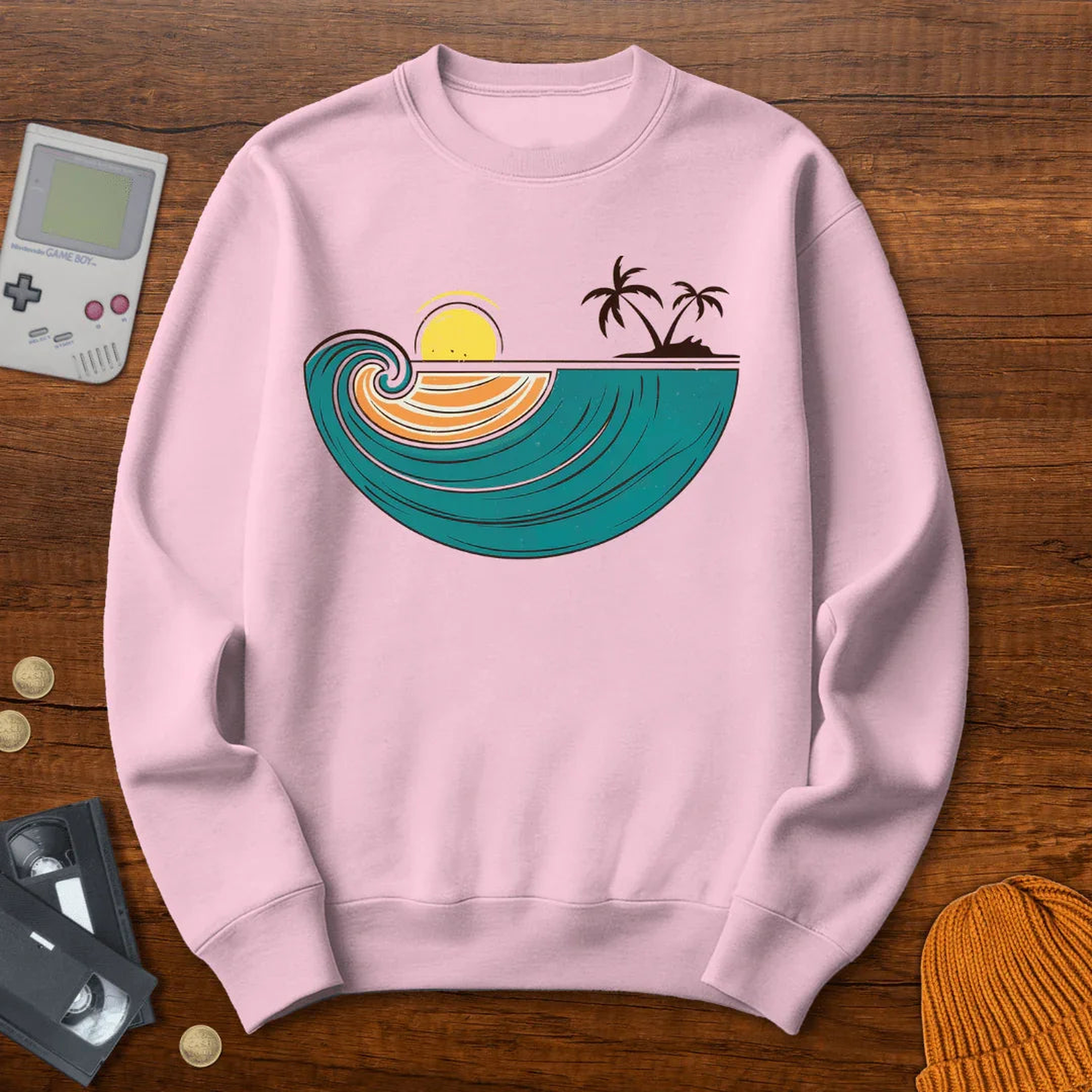 Retro Tropical Bliss - Sweatshirt