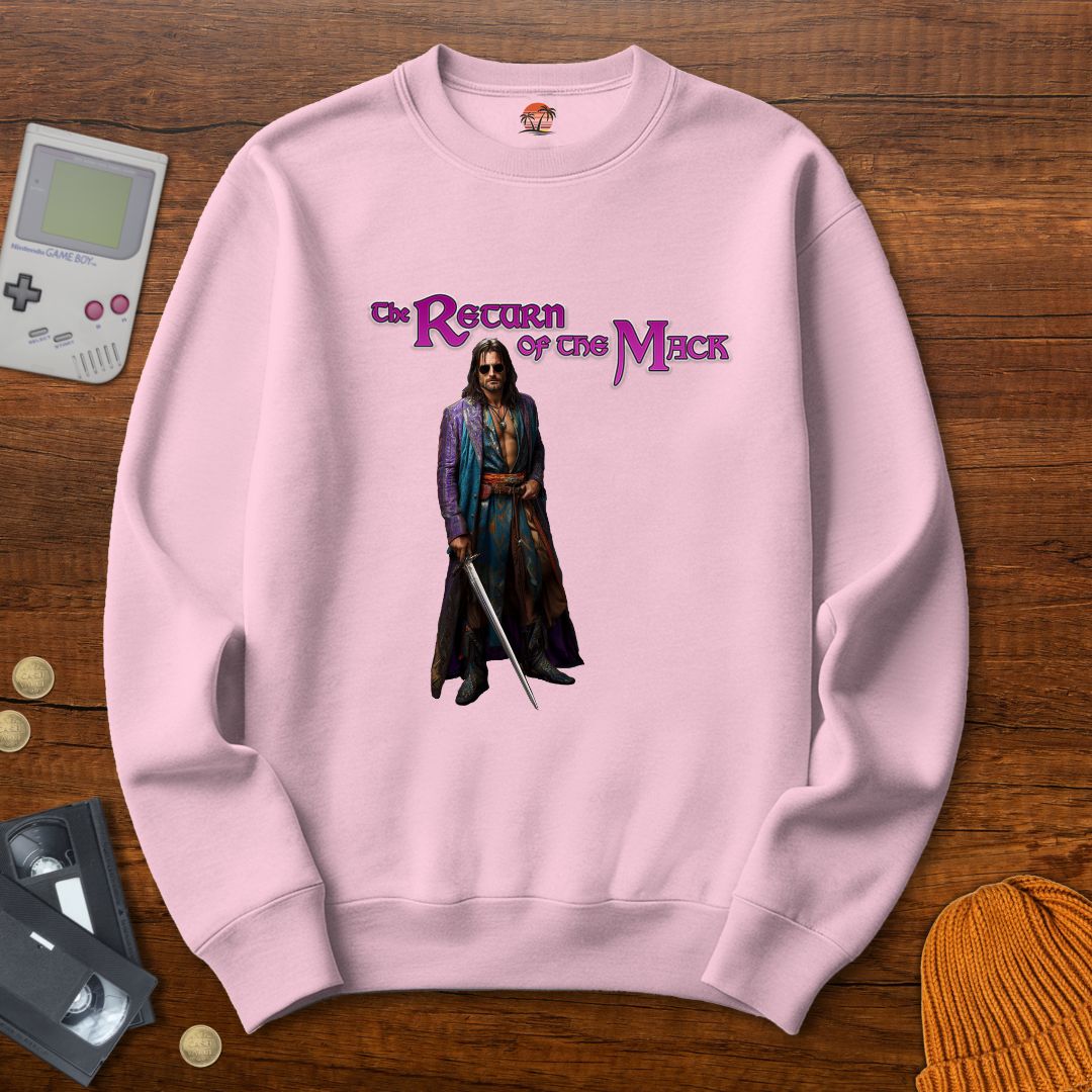 Printify Sweatshirt S / Light Pink Return of the Mack - Sweatshirt