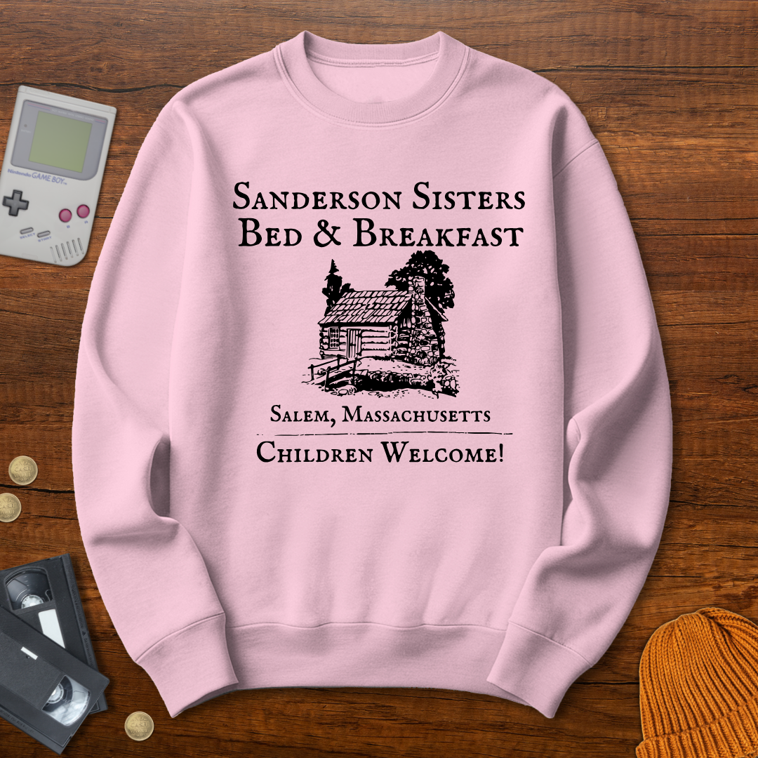 Printify Sweatshirt S / Light Pink Sanderson Sisters - Sweatshirt