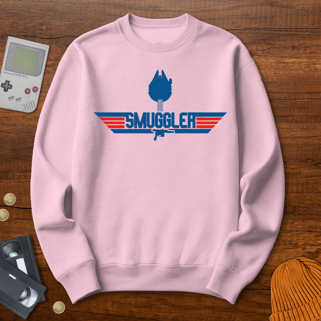 Printify Sweatshirt S / Light Pink Top Smuggler - Sweatshirt