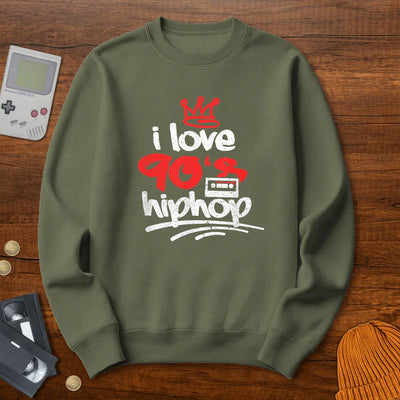 90's Hip Hop - Sweatshirt - Throwback Paradise